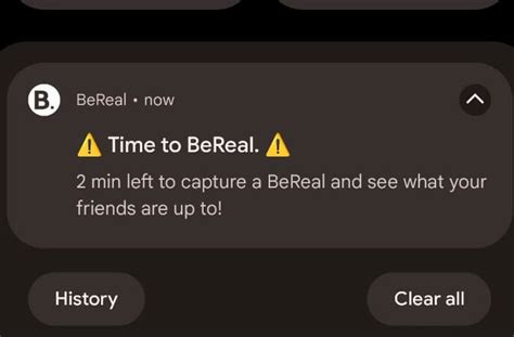 what is the latest bereal can go off|[New] BeReal Notification Time History (Website) :。